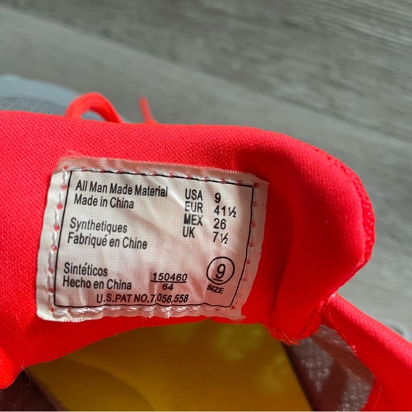 Champion Running Tennis Athletic Sneaker Shoes Lightweight Neon Coral Size 9 - Picture 7 of 7